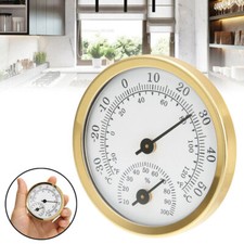 Mini Analog Humidity Temperature Meter Gauge Thermometer Hygrometer Household 