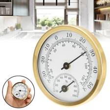 Mini Analog Thermometer Hygrometer Humidity Meter room Indoor Temperature.