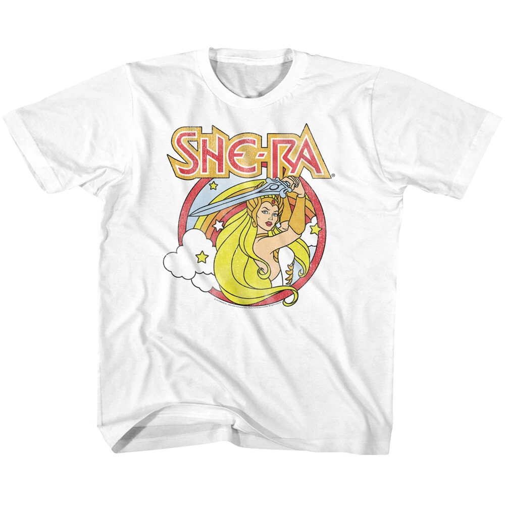 Masters Of The Universe 80's Cartoon Colorful Princess She-Ra Youth T Shirt