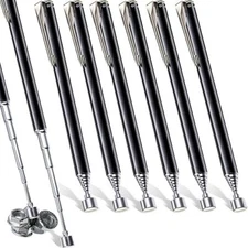 8 PCS Magnetic Grabbers Magnetic Pick-Up Tool with Pocket Clip Telescopic..