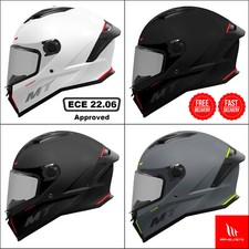 MT Stinger 2 Full Face Lightweight Motorcycle Scooter Crash Helmet Pinlock Ready