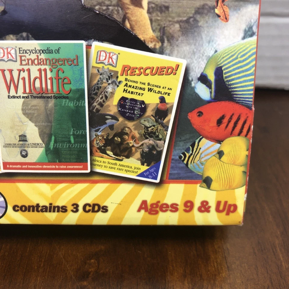 Animals: Amazing Wild & Endangered DK Learning PowerPack Windows 95/98/XP Foto 3 de 4