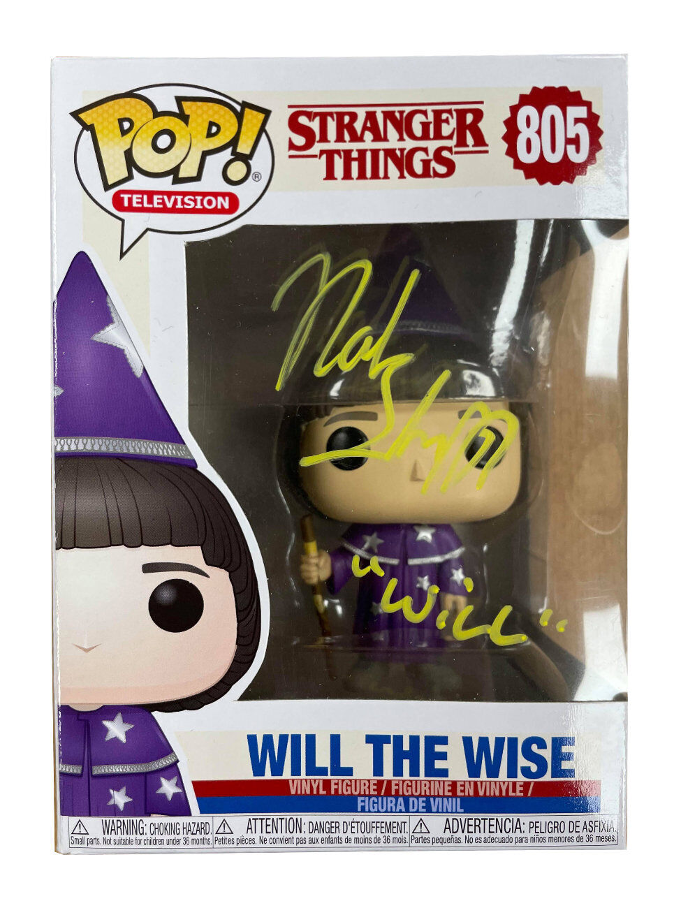 Stranger Things Will The Wise Funko Pop Signed Noah Schnapp 100% With COA | eBay