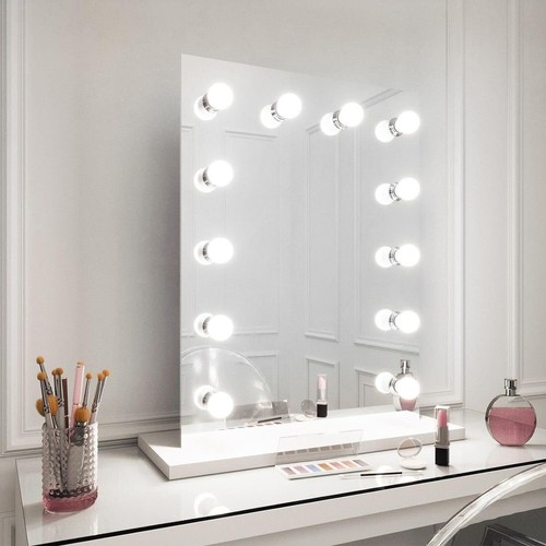 G25 LED Vanity Light Bulbs, 100W Globe 4 Count(Pack of 1), Daylight White - Picture 4 of 8