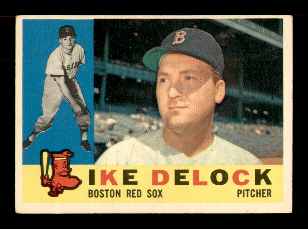 1960 Topps #336 Ike Delock EX Condition Vintage Baseball Card OBGcards