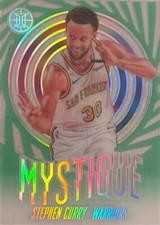 2019 Panini Illusions Mystique#9 Stephen Curry - Golden St Warriors Mystq Emrld