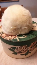 Fur Hat by Gwenn Pennington Paris New York orig box rare ladies vtg 