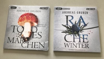 2 Andreas Gruber Hörbücher - Todesmärchen + Rachewinter - 3 MP3-CDs NEU/OVP
