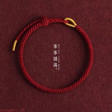 Handmade Red Rope Luck Knot Bracelet Thread Rope Bangle Women Bracelet