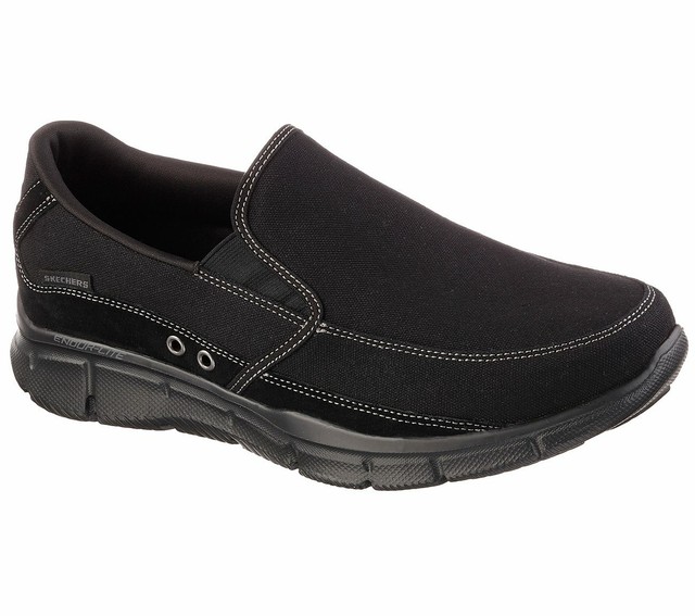 skechers men's slip on casual shoes