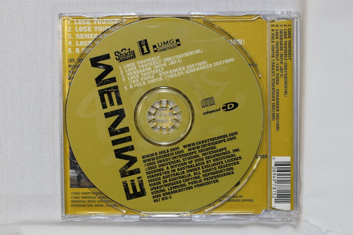 Eminem ‎– Lose Yourself - Single (C1233) | eBay