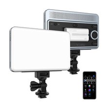 VILTROX 18W 2800K-6800K CRI 95 On Camera LED Panel Video Light, 1800LUM Smar...