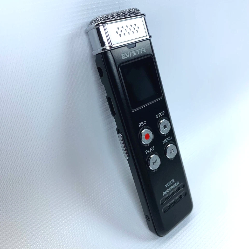 Grabadora de Voz Digital Evistr Modelo L157 16 GB Capacidad Entrada 5V 500mA Probada Foto 3 de 4