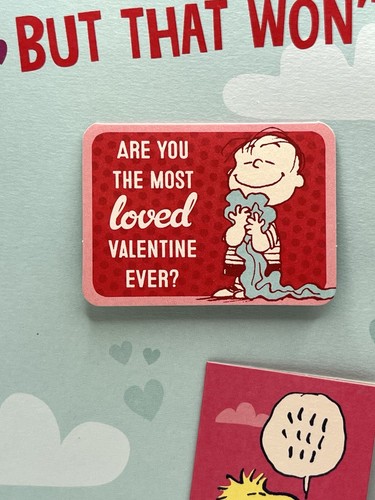 Valentines Day Card Snoopy & Friends Many Valentines Hallmark Card NEW - Picture 6 of 21