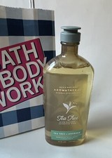 New Bath  Body Works Aromatherapy TEA TREE  LAVENDER Body Wash Foam Bath
