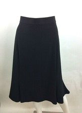 Dress Barn Vintage Women Skirt Black Size 14 56