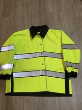 Gerber Outerwear 70J3/L Police Reversible Rain Jacket High Visibility