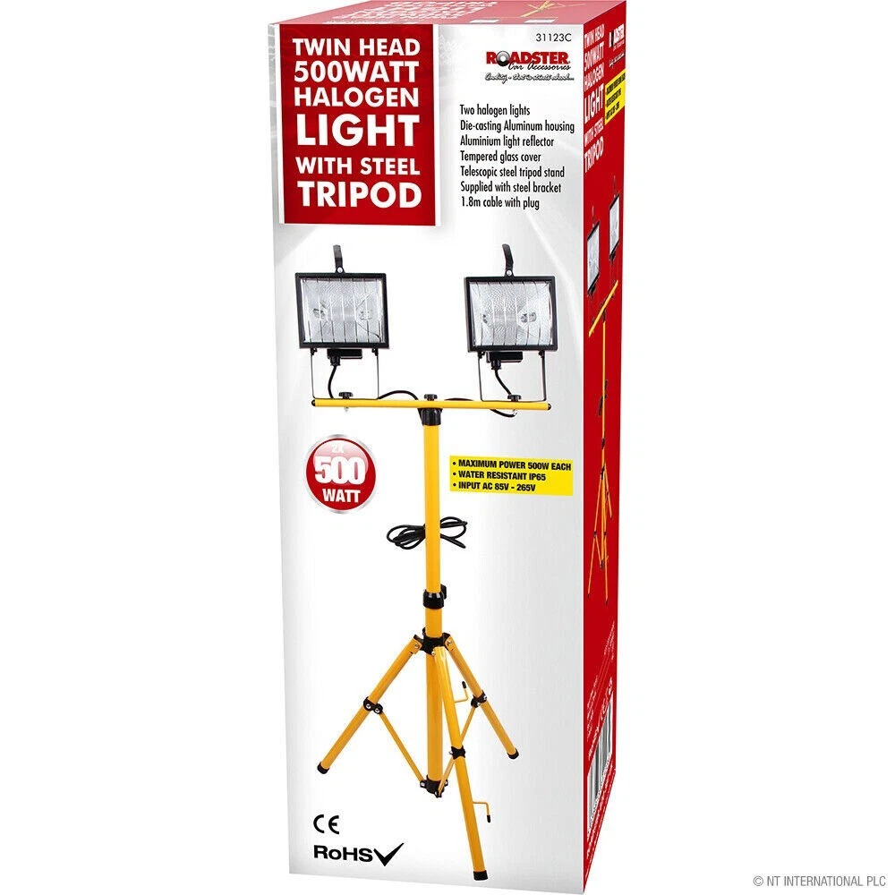 Tripod halogen light deals