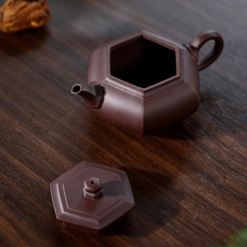 300MLYixing Purple Clay Pot Authentic Original Purple Clay Pure Handmade Tea Set - Picture 4 of 11