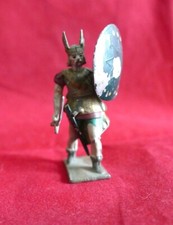 Lot De 7 Figurines Légionnaires Romains + Chef En Plomb - CBG Mignot 54mm