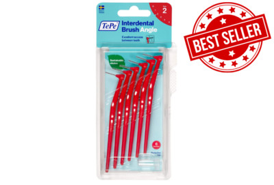 TePe Angle interdental brushes red (ISO size 2: 0.5 mm)