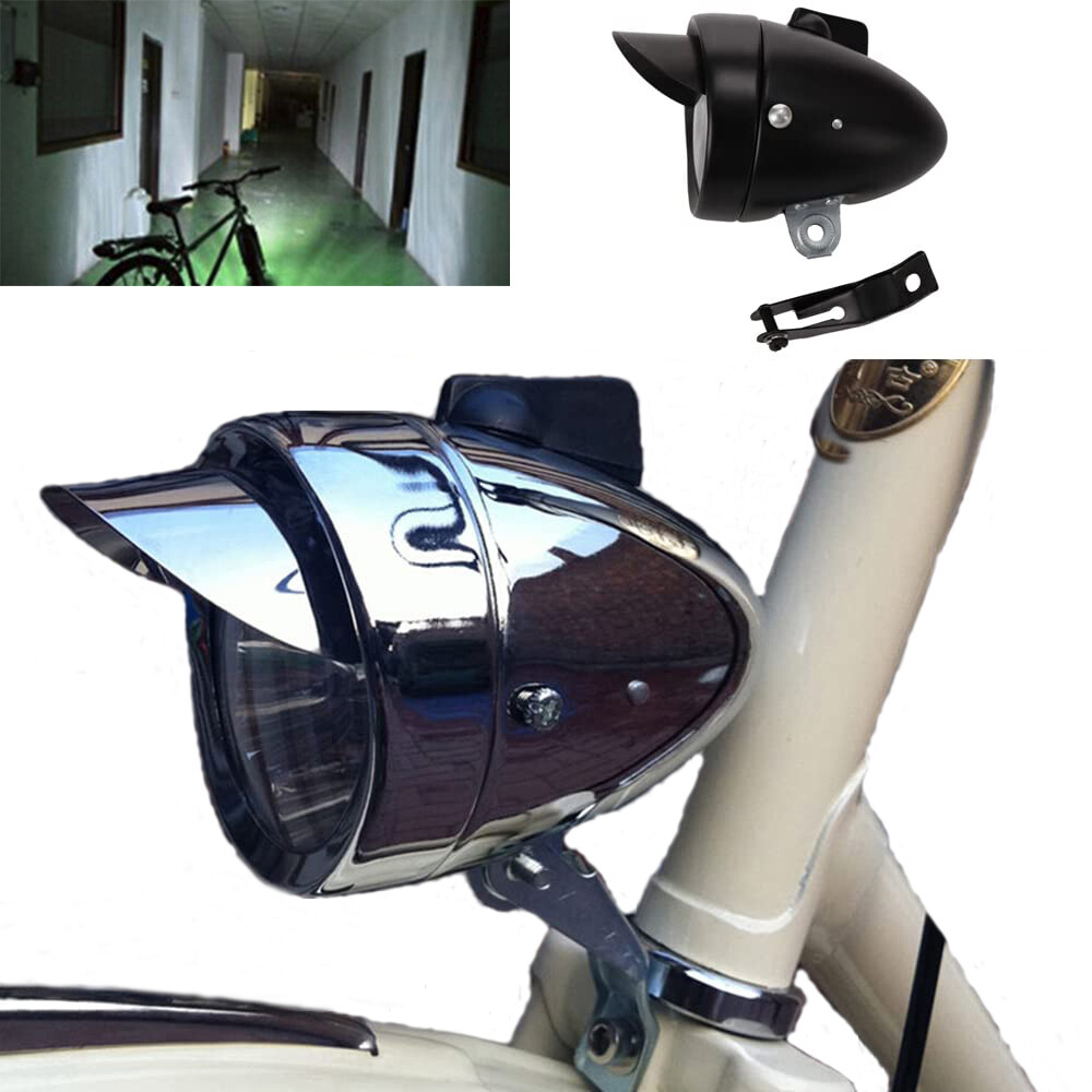 Fixie Bike Accessories Retro LED Bike Headlight Vintage Style