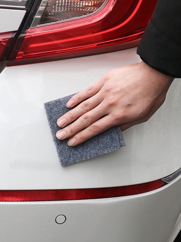Nano Sparkle Cloth Easily Repair Paint Scratches Car Scratch Repair Clean Cloth - Picture 13 of 13