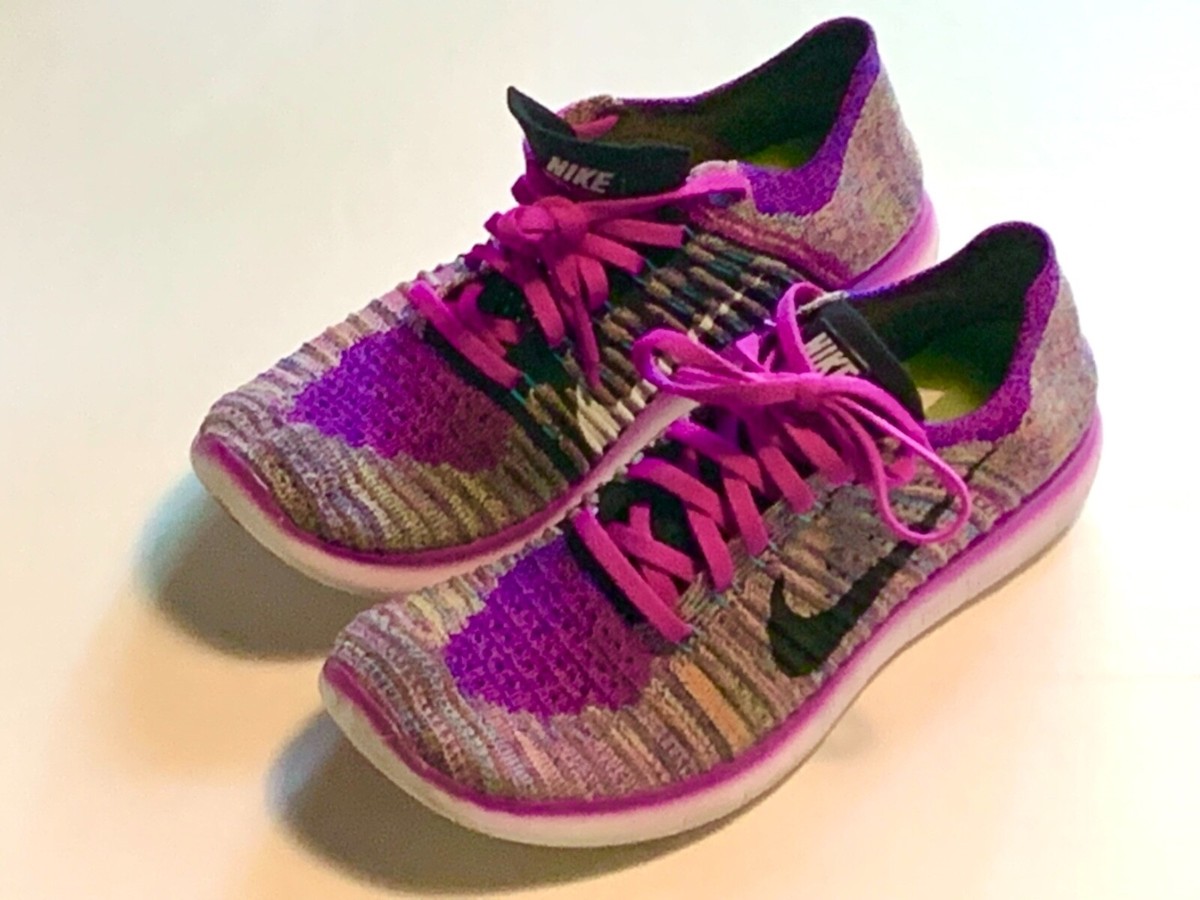 Nike Free Rn Flyknit 2017 Women's Purple Nike Free RN Flyknit