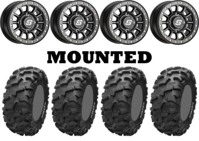 Kit 4 ITP Blackwater Evolution 30x10-14 on Sano Beadlock Black Nar 1KXP