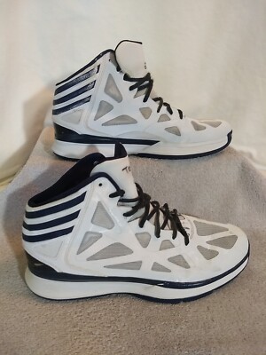 Adidas Mens Crazy Shadow 2 White High Basketball Shoes, Size: 11  #TJ12+12