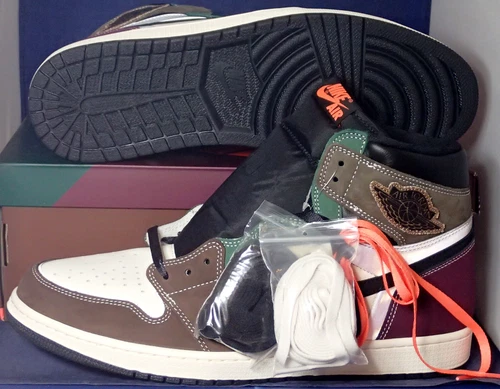 2021 Nike Air Jordan 1 Retro High OG Handcrafted SZ 9 ( DH3097-001 )