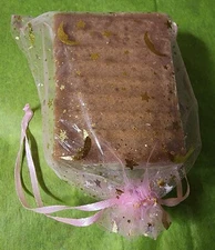 Set 2 Handmade, goatmilk, Almond & honey soap. Sage lemongrass handmade soap