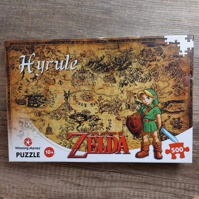 Legend of Zelda Hyrule Field 500-teiliges Puzzle | versiegelte Tasche (ohne Poster)