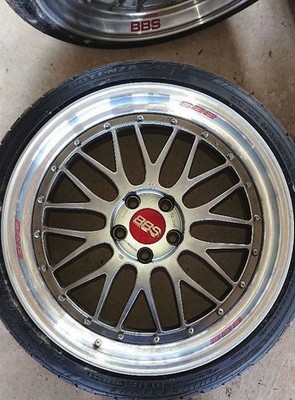 JDM BBS LM196 LM197 4wheels no tire 19x9+18 10+22 5x114.3 Hubv66