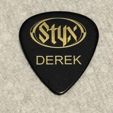 STYX DEREK SUTTON BAND GUITAR PICK 2001 US LEG CONCERT TOUR STAGE PLECTRUM RARE