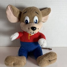 Piper the Hyper Mouse Plush Mark Lowery Howard Publishing Rare Christian Values