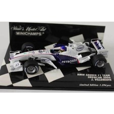 MINICHAMPS BMW Sauber F1 Team Showcar 2006 Jacques Villeneuve 1/43