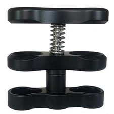 Diving Lights Clip Arm Clamp Mount Ball Joint Connector Aluminum Ball Clamp Clip