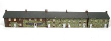 Row of Plastic Kit-Built Terraced Houses -  N Gauge
