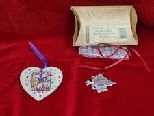 2 Longaberger Basket Tie On Celebrate Your Success & Holiday 25TH ANNIVERSARY