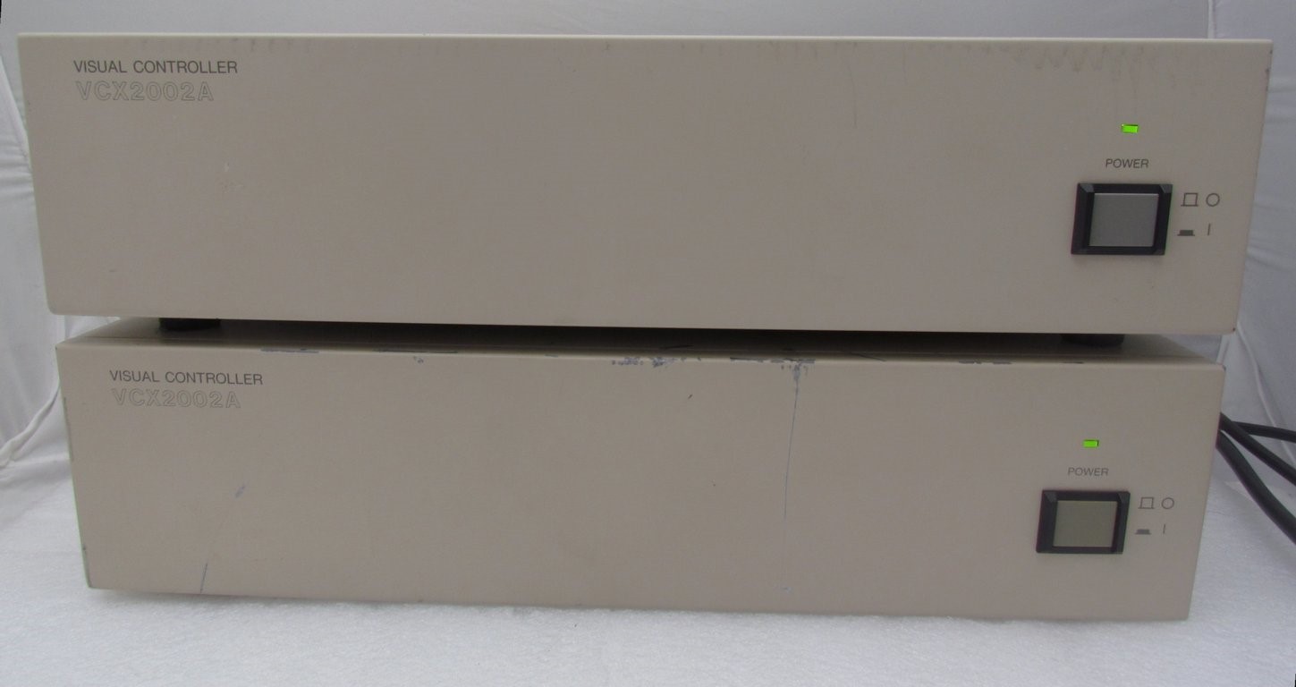 Visual Controller VCX2002A from Teli Tokyo, Type TD2331A1, Powers on
