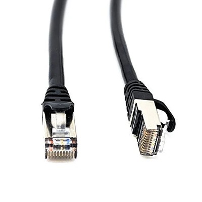 Rj50 10p10c Sftp Cat5 M/M Cable Razer Mako Speaker 15FT Home Theater Banana Plug