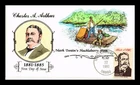 DR JIM STAMPS US COVER PRESIDENT CHESTER A ARTHUR FDC COLLINS HAND PAINTED