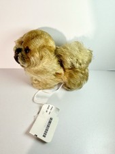 Vintage Steiff Peky Dog 5 Mohair Pekingese Plush 430-38 Germany Toy