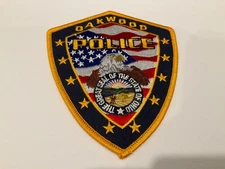 Oakwood Police State Ohio Colorful