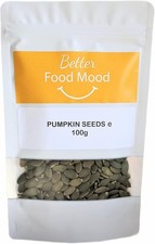 BetterFoodMood Raw Pumpkin Seeds 100g | Ready to Eat | Unsalted Unroasted | Ric 72.00 per kilo