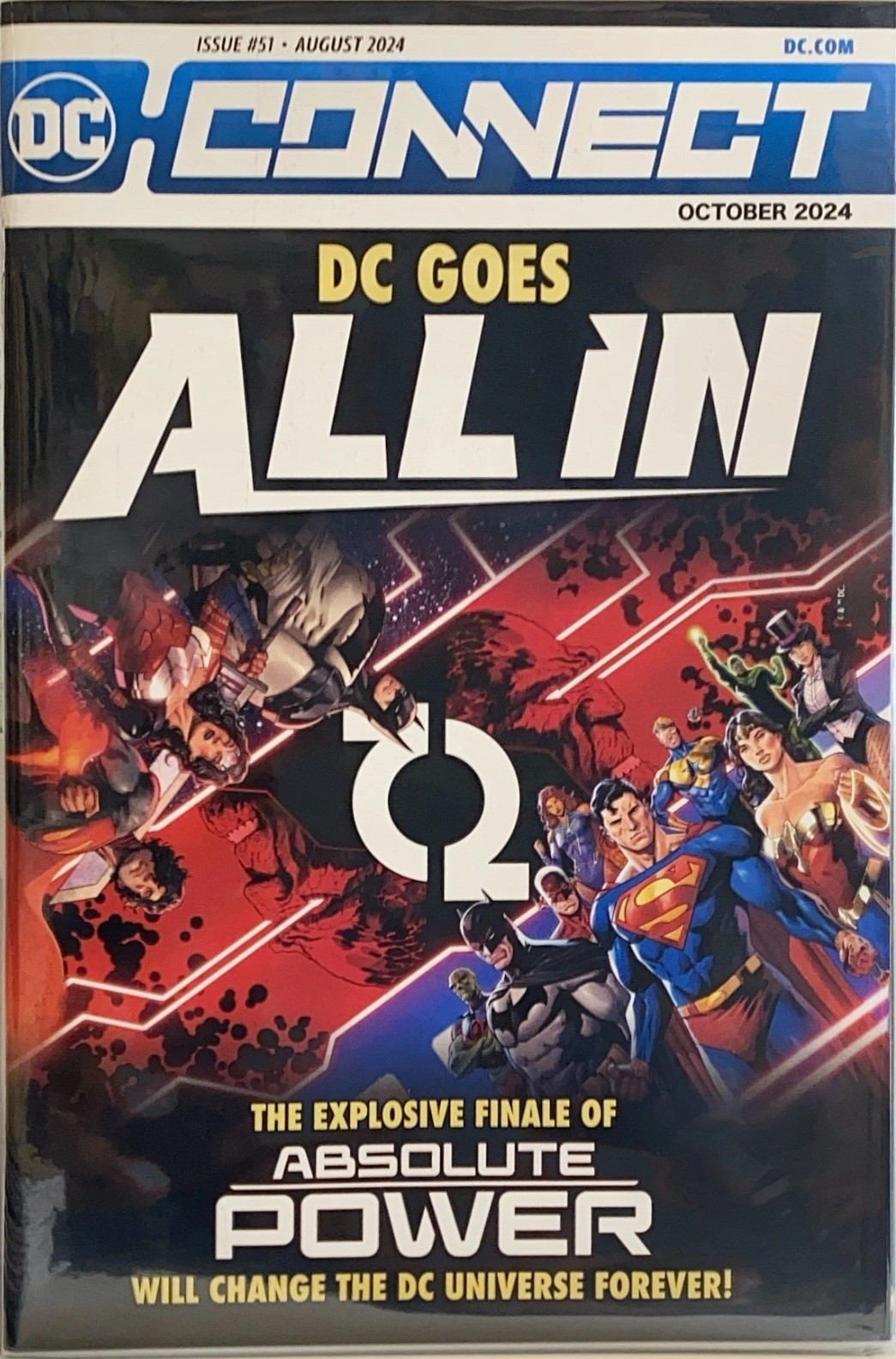 DC Connect #51 1st Preview App Absolute Batman, Wonder Woman, Superman 2024
