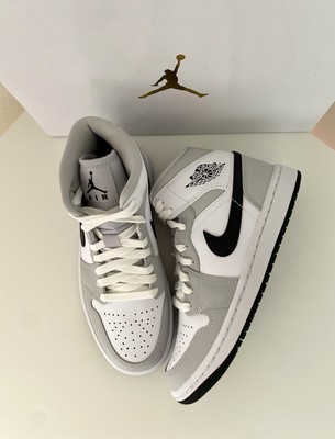 Nike Jordan 1 Mid Grey Fog - EU 36 (US5.5W) NEU