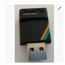 The Official Retro Games Ltd.Limited Edition Microdrive THE SPECTRUM 8GB USB.