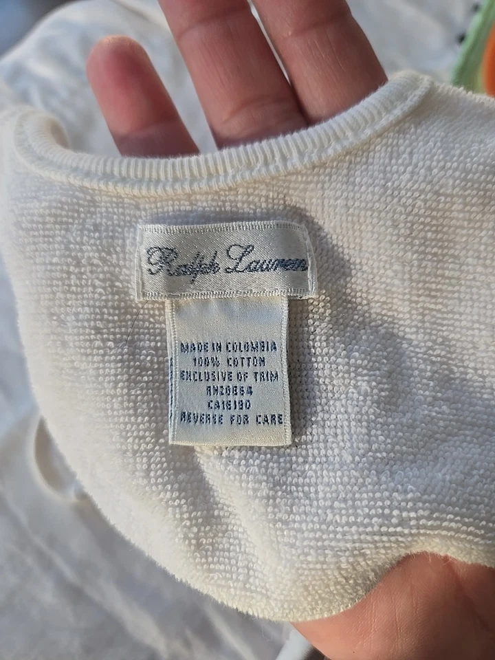 2 baberos de bebé Raulph Lauren Foto 2 de 4